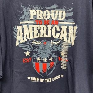 5 Star Proud to be an American Shirt Size XXL